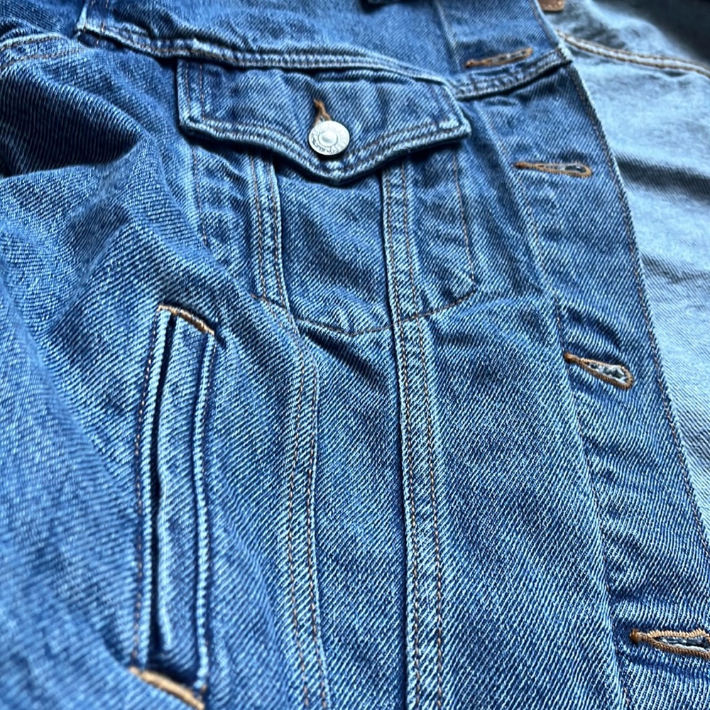 Levi's Blue Denim Jean Jacket - Picture 4 of 9